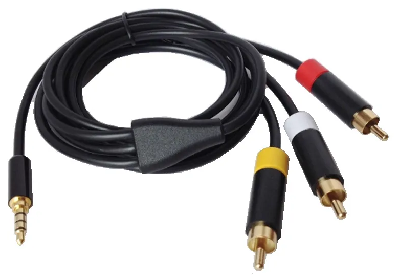 Аудио Видео/3RCA AC композитный кабель для консоли X-BOX 360 E