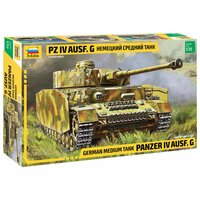 1/35 Немецкий средний танк T-IV G Звезда 3674