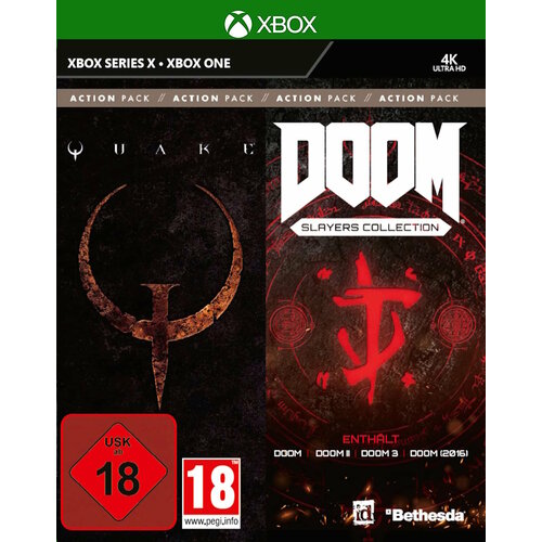 Quake + DOOM Slayers Collection (Doom + Doom 2 + Doom 3 + Doom 2016) (Xbox One/Series X) английский язык