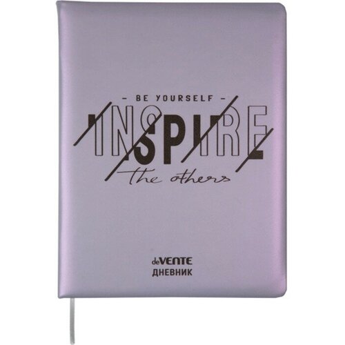 Дневник универсальный для 1-11 класса Inspire, твёрдая обложка, искусственная кожа, с поролоном, ляссе, 80 г/м2