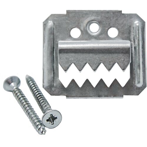 Крепеж кляймер №5 с саморезами для вагонки Осфикс Профи усиленный (50 шт.)