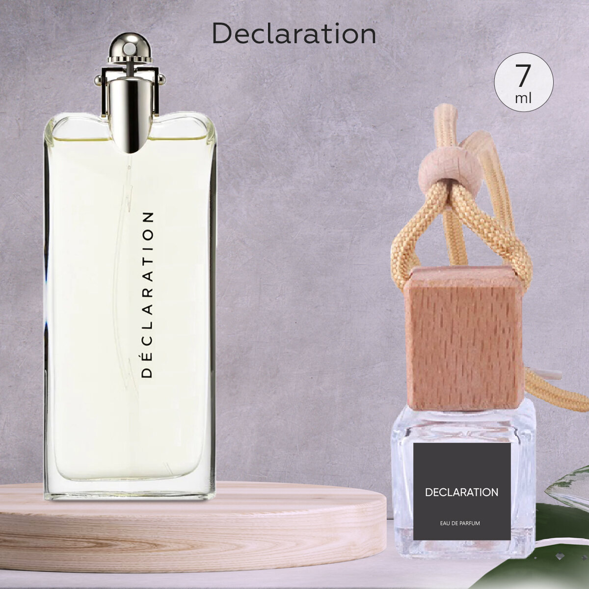 Gratus Parfum Declaration Автопарфюм 7 мл / Ароматизатор для автомобиля и дома