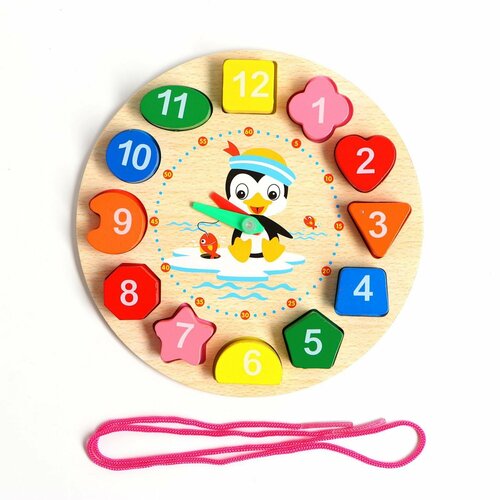 развивающая игрушка сима ленд лягушка разноцветный Развивающая игрушка Сима-ленд Пингвин, 5374996, разноцветный