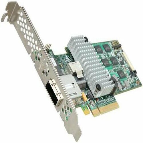 LSI Logic Контроллер MegaRAID 9280-4i4e 6Gb/s SATA/SAS SGL PCI-E, 4-port int/4-port ext 512Mb (LSI00209, L3-25305-04, L3-25305-04B)