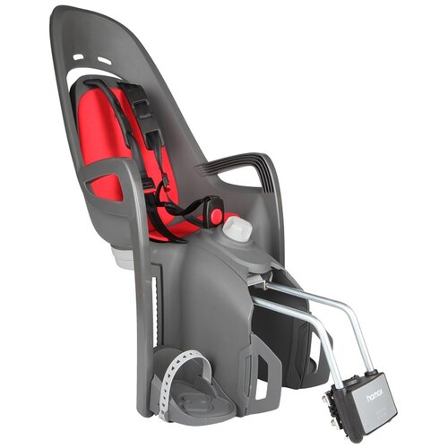 Детское велокресло Hamax Zenith Relax With Carrier Adapter Grey/Red