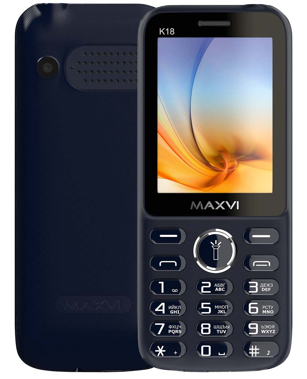 Сотовый телефон Maxvi K18 blue