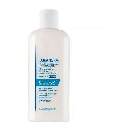 Ducray Squanorm Anti-Dandruff Shampoo Шампунь от сухой перхоти, 200мл.