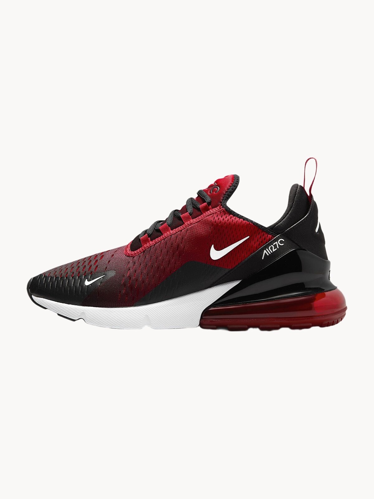 Кроссовки NIKE Air Max 270, размер 8 US, черный/красный/белый
