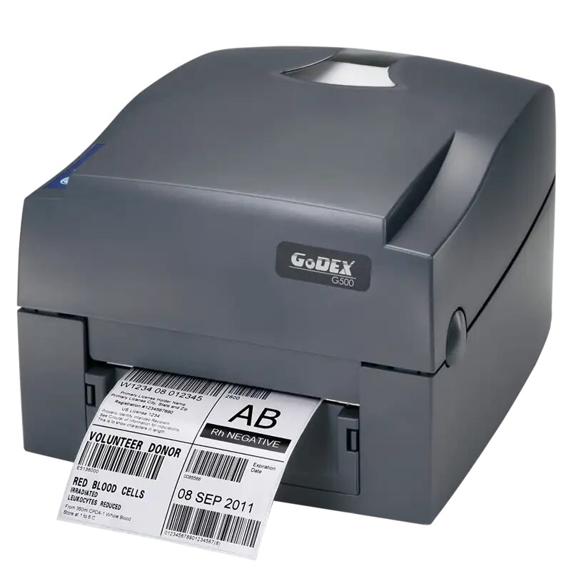 Принтер этикеток Godex G530 U (4 ips, втулка 1")