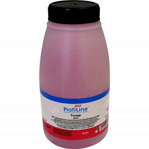 Тонер Profiline PL-CB543 CE313 CE323 CE253 CE263 CE743 CB403 CC533 CE403 CE413 CF213 CF353 для HP CLJ CP 1215 1515 1025 1525 3525 4025 5225 4005 2025 M551 351 251 176 Canon LBP5050 Magenta 45 гр H101