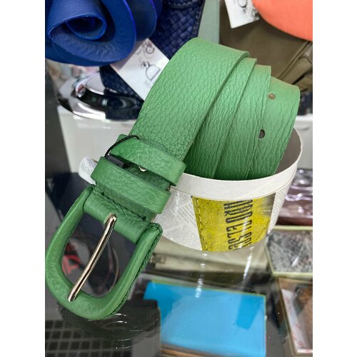 фото Ремень , размер 52, зеленый нет бренда