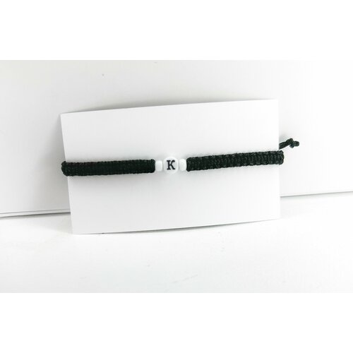 фото Жесткий браслет, пластик, размер 13 см, черный чи-чи