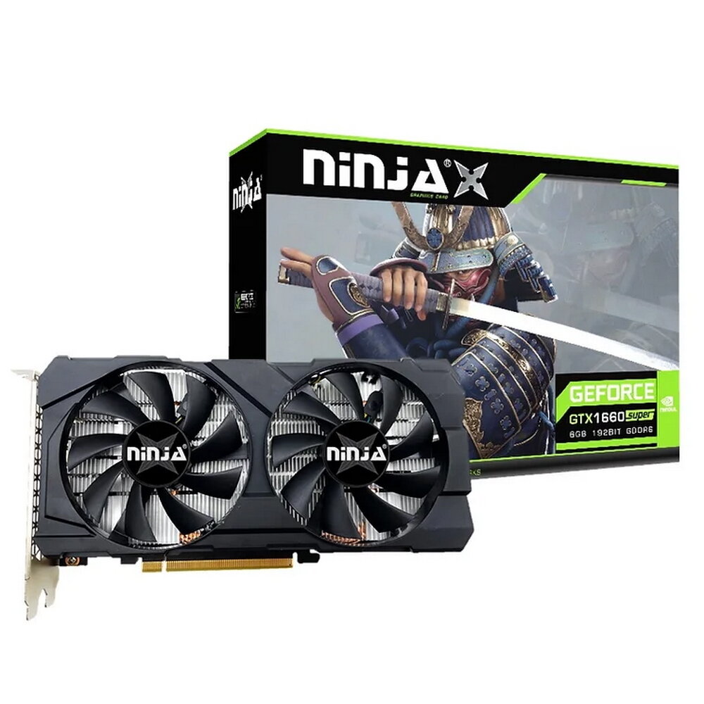 Видеокарта Sinotex Ninja GeForce GTX1660 Super (NF166SF66F)