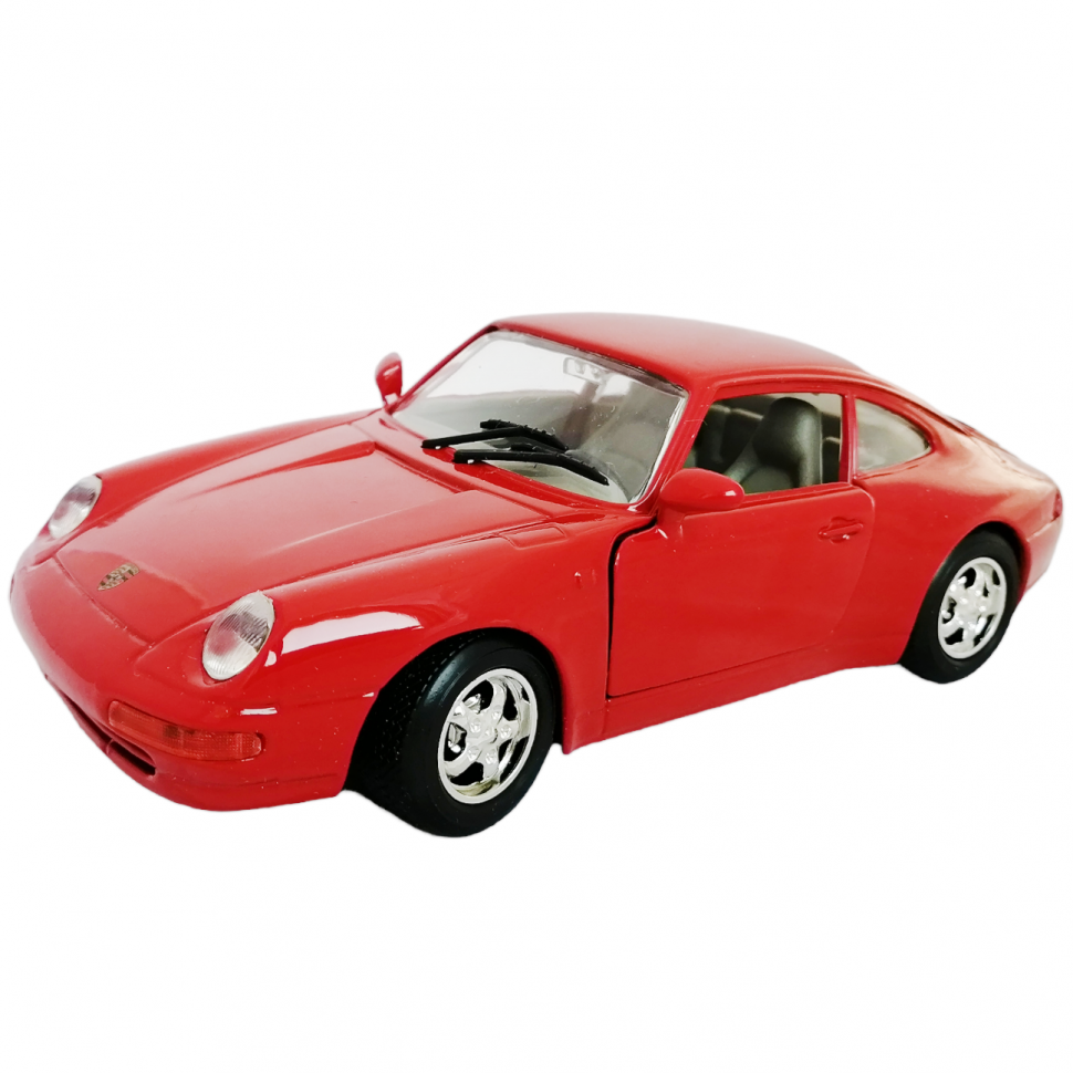 Porsche 911 масштаб 1/24 коллекционная модель автомобиля MotorMax 73222 red