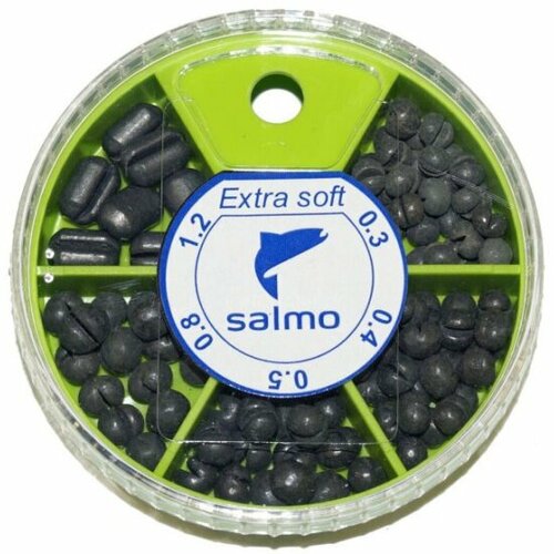 грузила salmo extra soft комби малый 5 секций 0 3 1 2г вес набора 60г Грузила Salmo EXTRA SOFT комби малый 5 секций 0,3-1,2г (вес набора 60г)