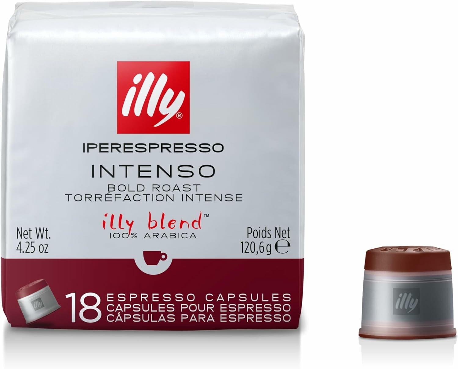 Кофе illy в капсулах iperEspresso (ipso), темной обжарки, 18 капс