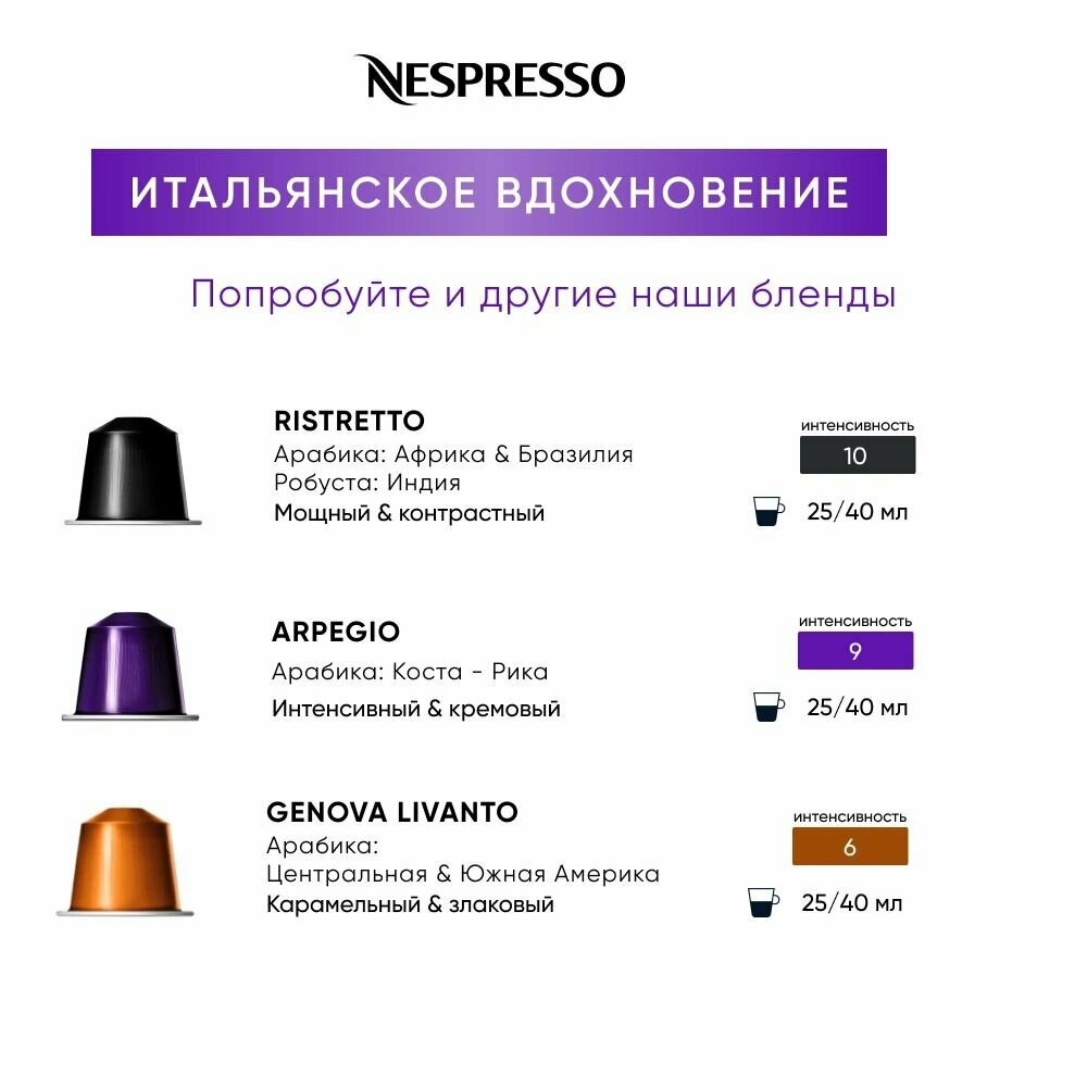 Volluto - кофе в капсулах Nespresso Original, 1 упаковка (36 капсул) - фотография № 9