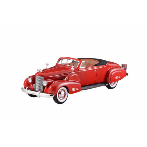Cadillac V16 convertible coupe (open) 1938 red