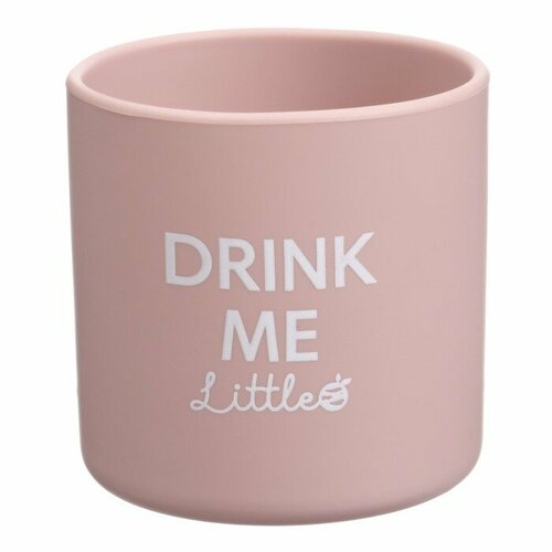 Стакан детский силиконовый Little world Mumbaby 71х72см пыльная роза 928₽