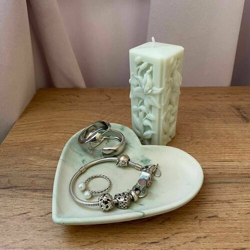 Подставка для украшений Пять Башен, 11х12 см, зеленый