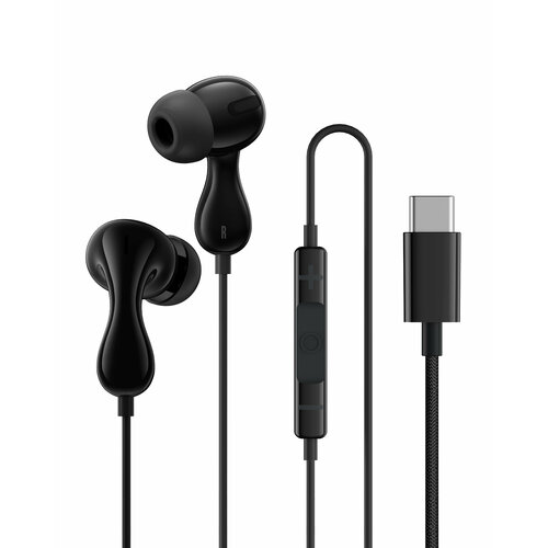 Наушники Baseus ENCOK CZ20 разъем Type-C с микрофоном A00171400113-00 черный 1387₽