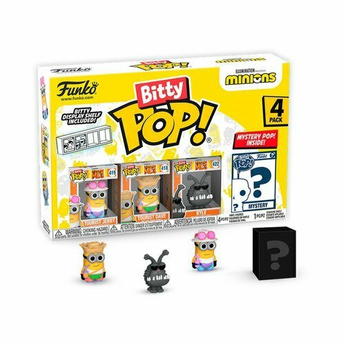 Набор Funko Bitty POP! Minions. Tourist Jerry 4PK