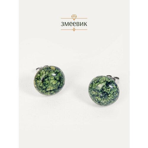 фото Серьги пусеты bl jewelry, горный хрусталь, циозит, кахолонг, аметист, обсидиан, сердолик, агат, тигровый глаз, гранат, коралл, змеевик, варисцит, нефрит, янтарь, яшма, говлит, халцедон, розовый, белый