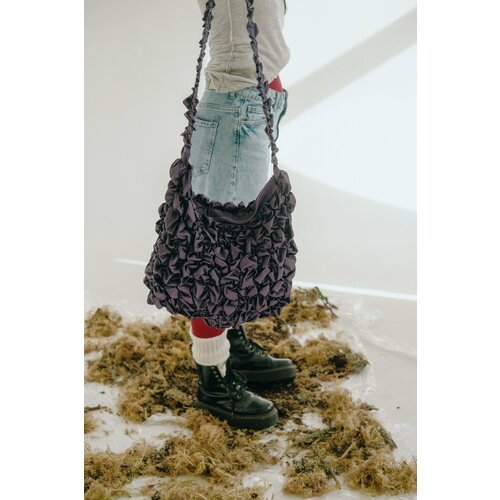 фото Сумка шоппер , фиолетовый becentaurea