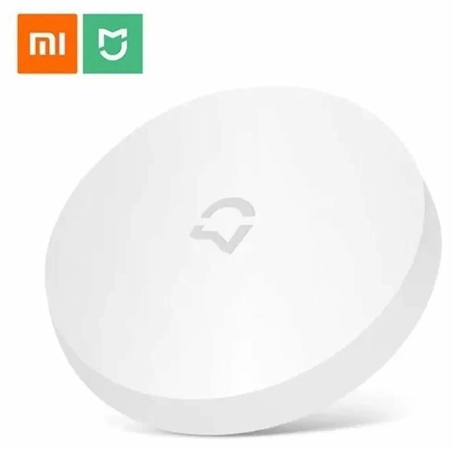 Умная беспроводная кнопка Xiaomi Mi Smart Home, Bluetooth (XMWXKG01LM) CN, белая — фото 1
