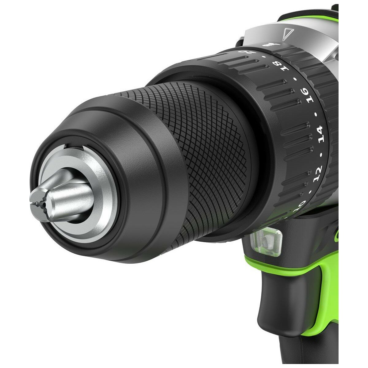 Дрель-шуруповерт аккумуляторная GREENWORKS GD24DD60K2 1х2 Ач — фото 1