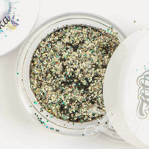 Изображение товара Глиттер голографический Магия Блеска Zoo Nail Art №1249 оливковый, 2 г