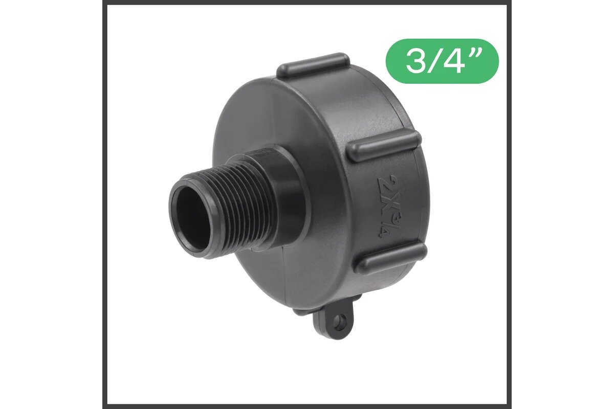 Переходник на еврокуб ПоливНаДаче 2  S60  х 3 4  наружная резьба  S60x34HP