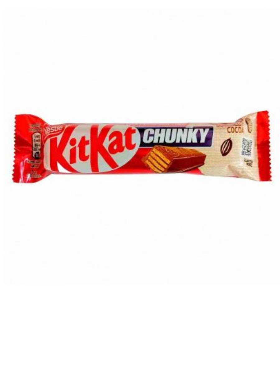 Шоколадный батончик KitKat Milk 40гр, 3 штуки
