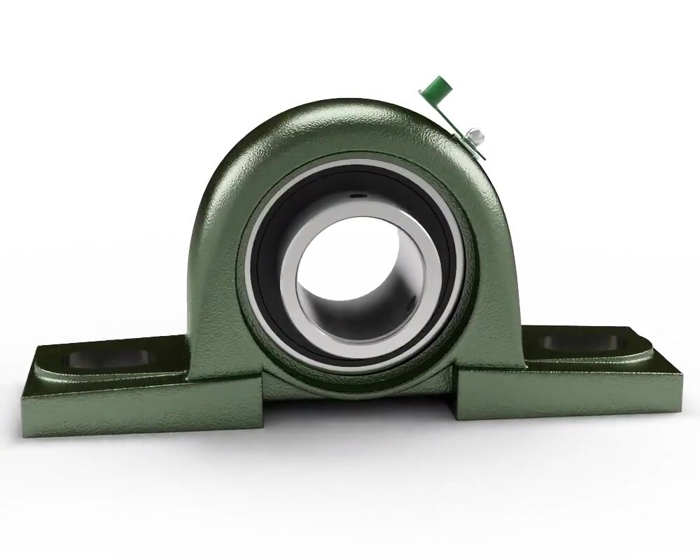Подшипниковый узел, шариковый закрытый NTL Bearing UCP 205 на вал 25мм, комплект - 1 шт. — фото 1