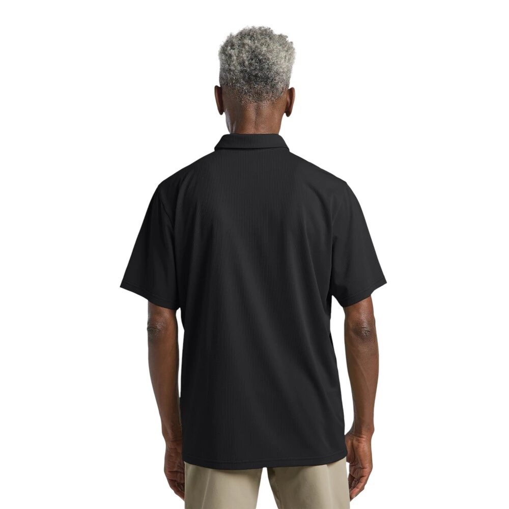 Поло Jack Wolfskin, размер L, черный — фото 1