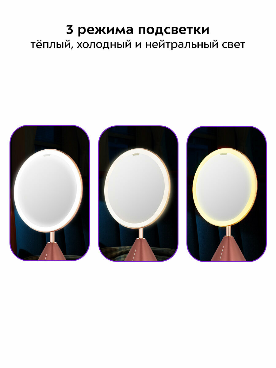 Косметическое зеркало Kitfort КТ-4121 — фото 1