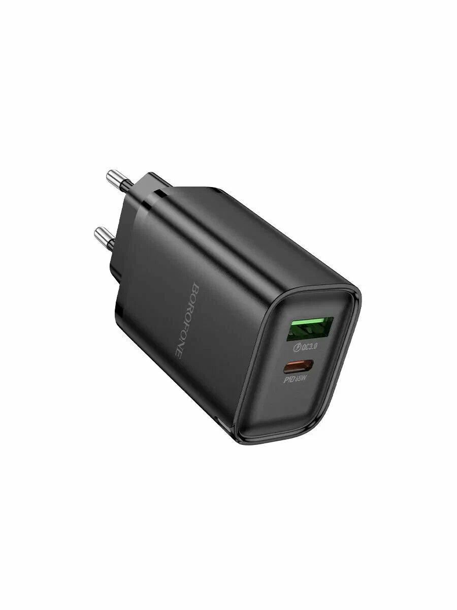 Зарядное устройство Borofone Heavenly BA87A, Type-C, 65 Вт, черное — фото 1