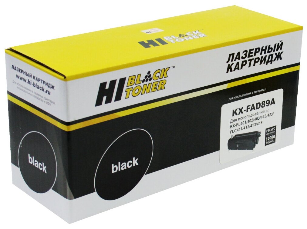 Драм-юнит Hi-Black (HB-KX-FAD89A) для Panasonic KX-FL401/402/403/413/FLC411/412/413 10K