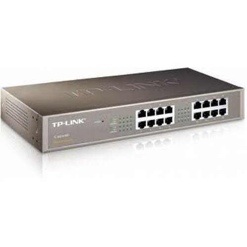 Коммутатор TP-Link TL-SG1016 коммутатор tp link tl sf1024 24 портовый 10 100 мбит с монтируемый в стойку коммутатор