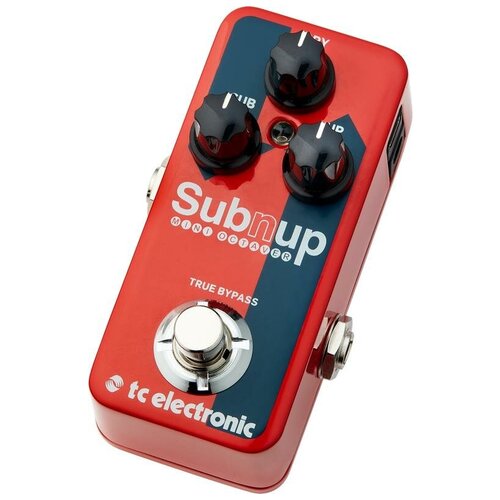 TC Electronic Педаль Sub ’n’ Up Mini Octaver markbass mb octaver педаль эффектов октавер