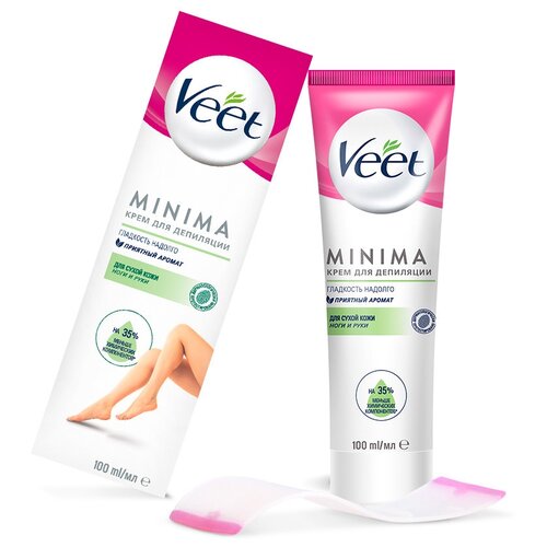 Крем для депиляции VEET Minima для сухой кожи, 100 мл