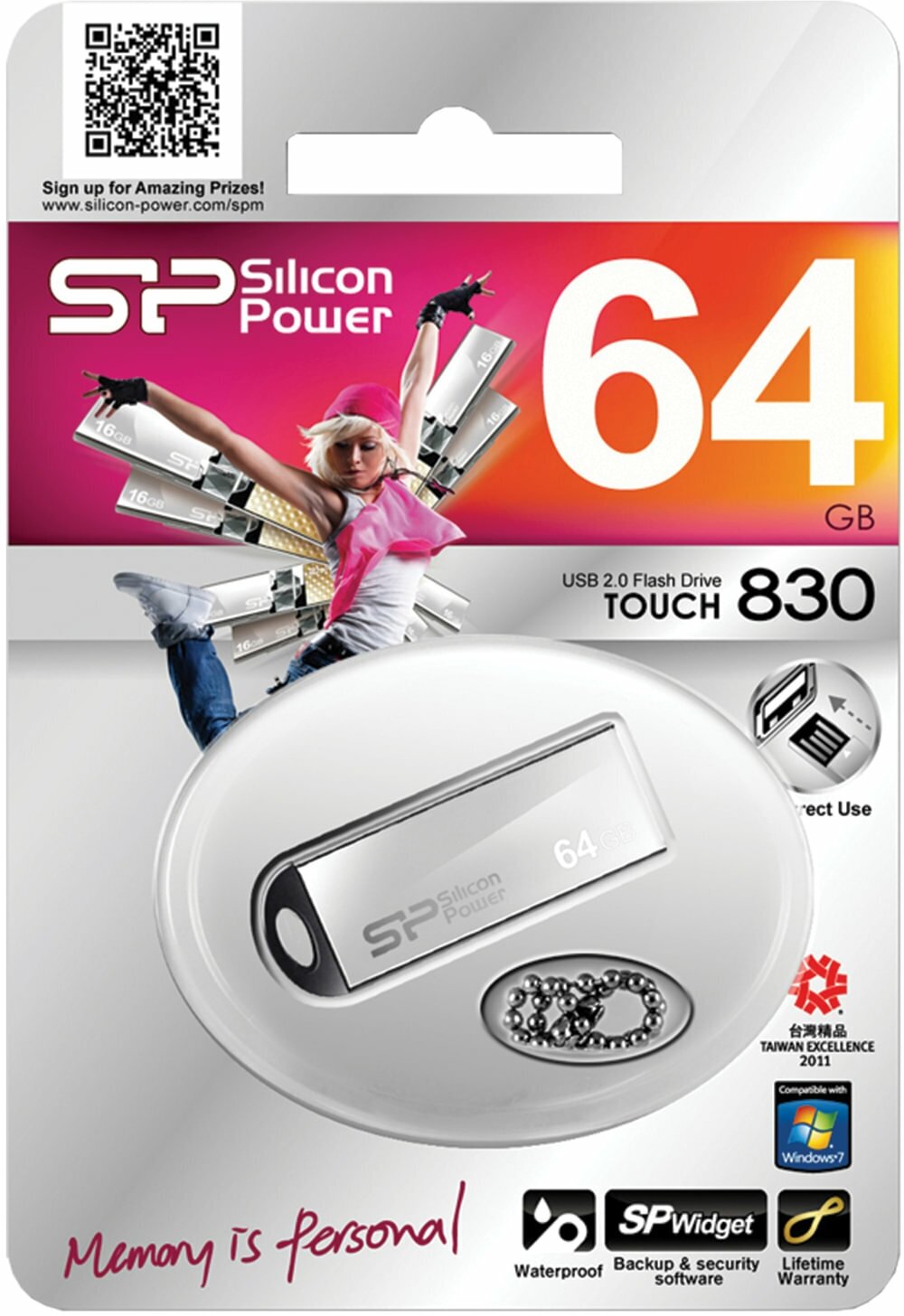 Флешка Silicon Power Touch 830