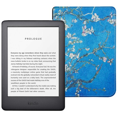 Электронная книга Amazon Kindle 10 8Gb SO Black с обложкой Sakura