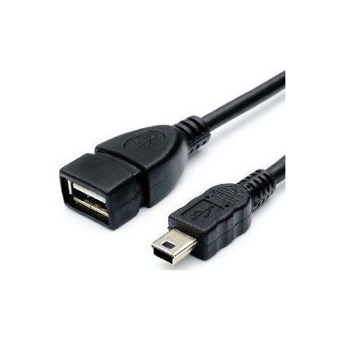 otg кабель для мобильных устройств usb2 0 af microb otg 0 1м 5bites ua af micro5 otg Кабель USB 2.0 Тип A - B 5pin mini Atcom AT2821 0.8m