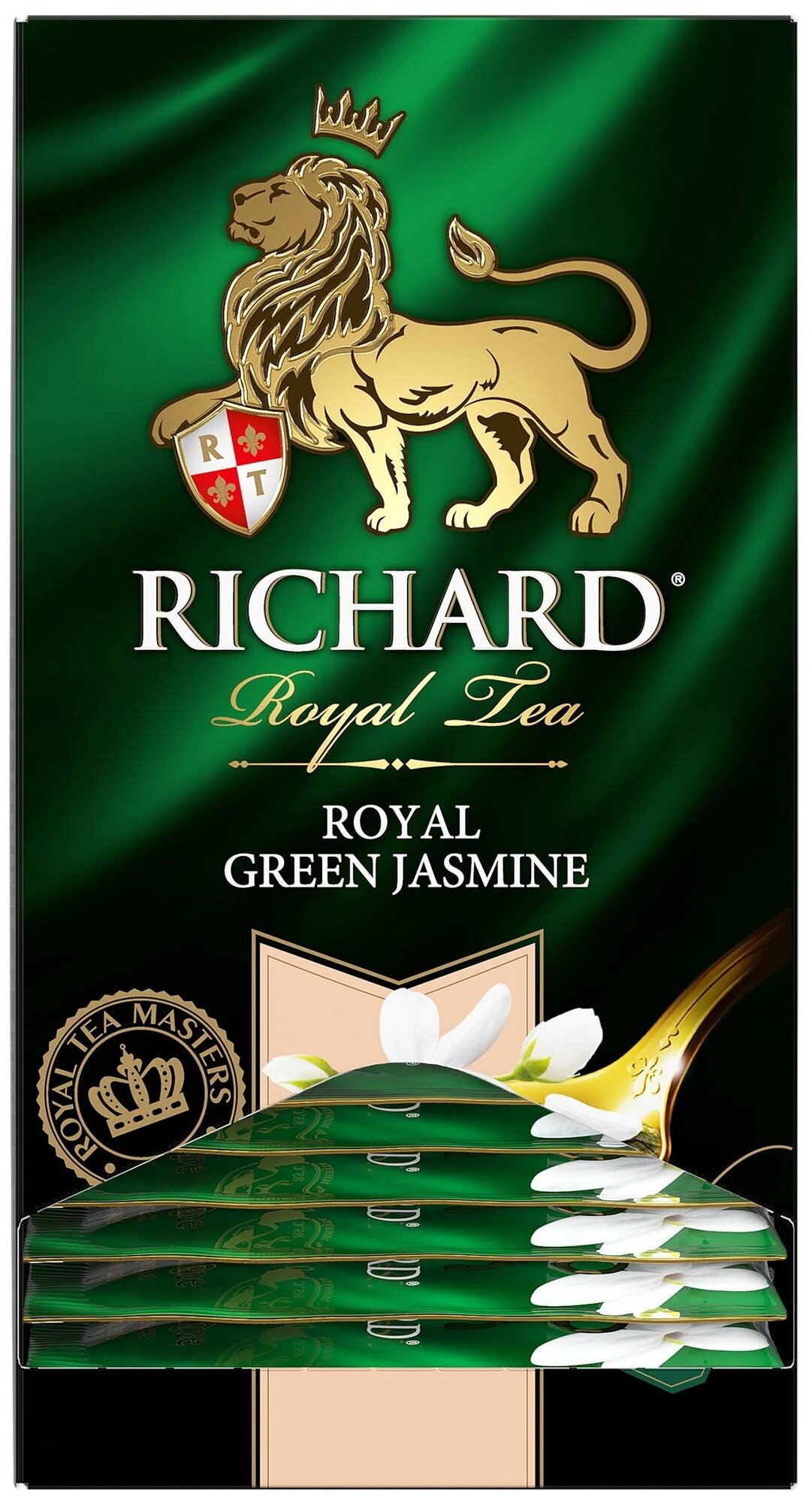 Чай Ричард Роял Грин Жасмин 25пак. - фотография № 5