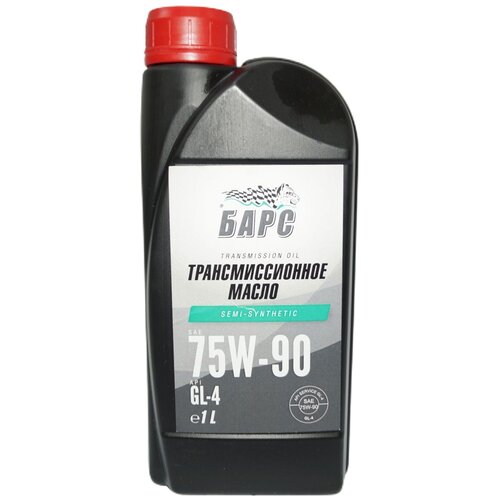 Трансмиссионное масло барс 75W90 GL-4 1л
