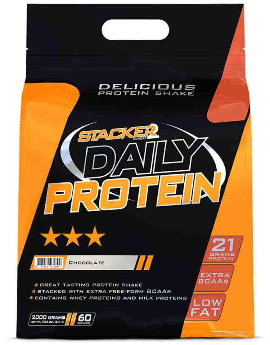 Stacker2 Daily Protein, шоколад, 2000 гр.