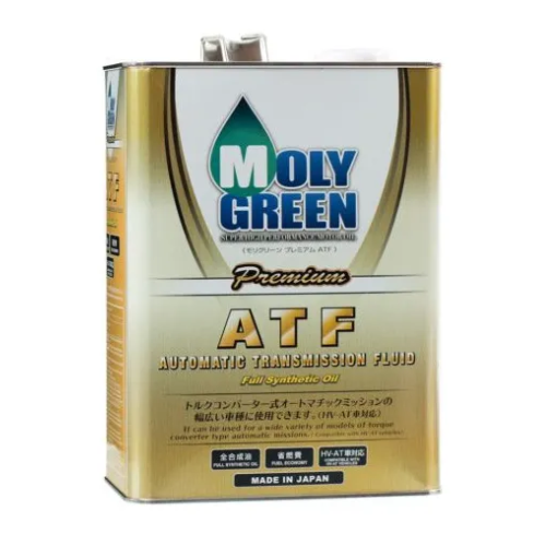 Трансмиссионное масло MOLYGREEN PREMIUM ATF 4л