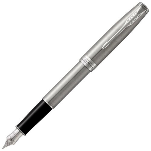 ручка перьевая parker essential sonnet stainless steel gt PARKER перьевая ручка Sonnet Core F526, 1931509, 1 шт.