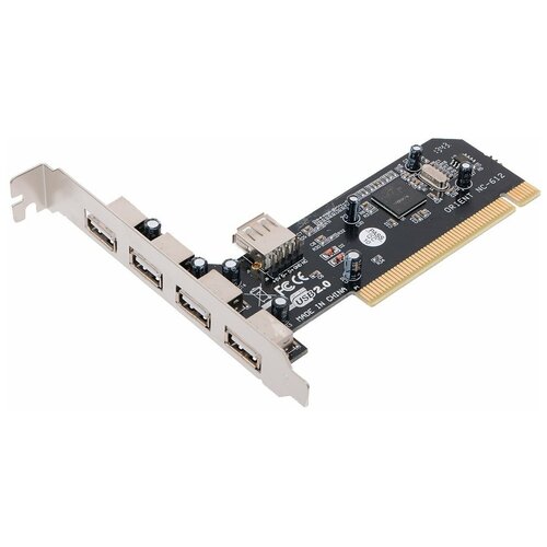 контроллер exegate exe 314 oem pci ex1 usb3 0 4 port ext ex283716rus Orient NC-612 (oem) Pci, Usb2.0, 4 port-ext, 1 port-int